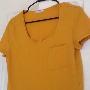 Mustard Yellow Crop Top